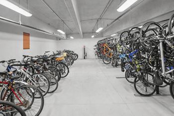 Expansive storage with secure racks